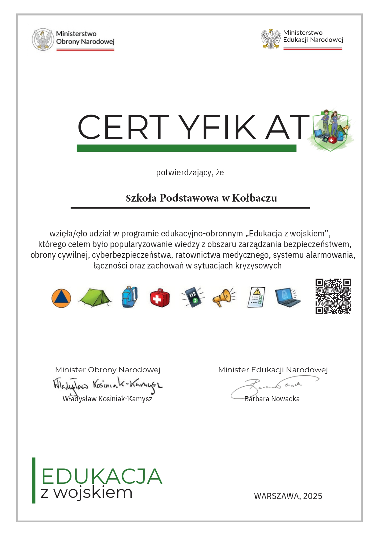 . Certyfikat dla szkoly Edukacja z Wojskiem 6953e6fc711001 1 page 0001.jpg