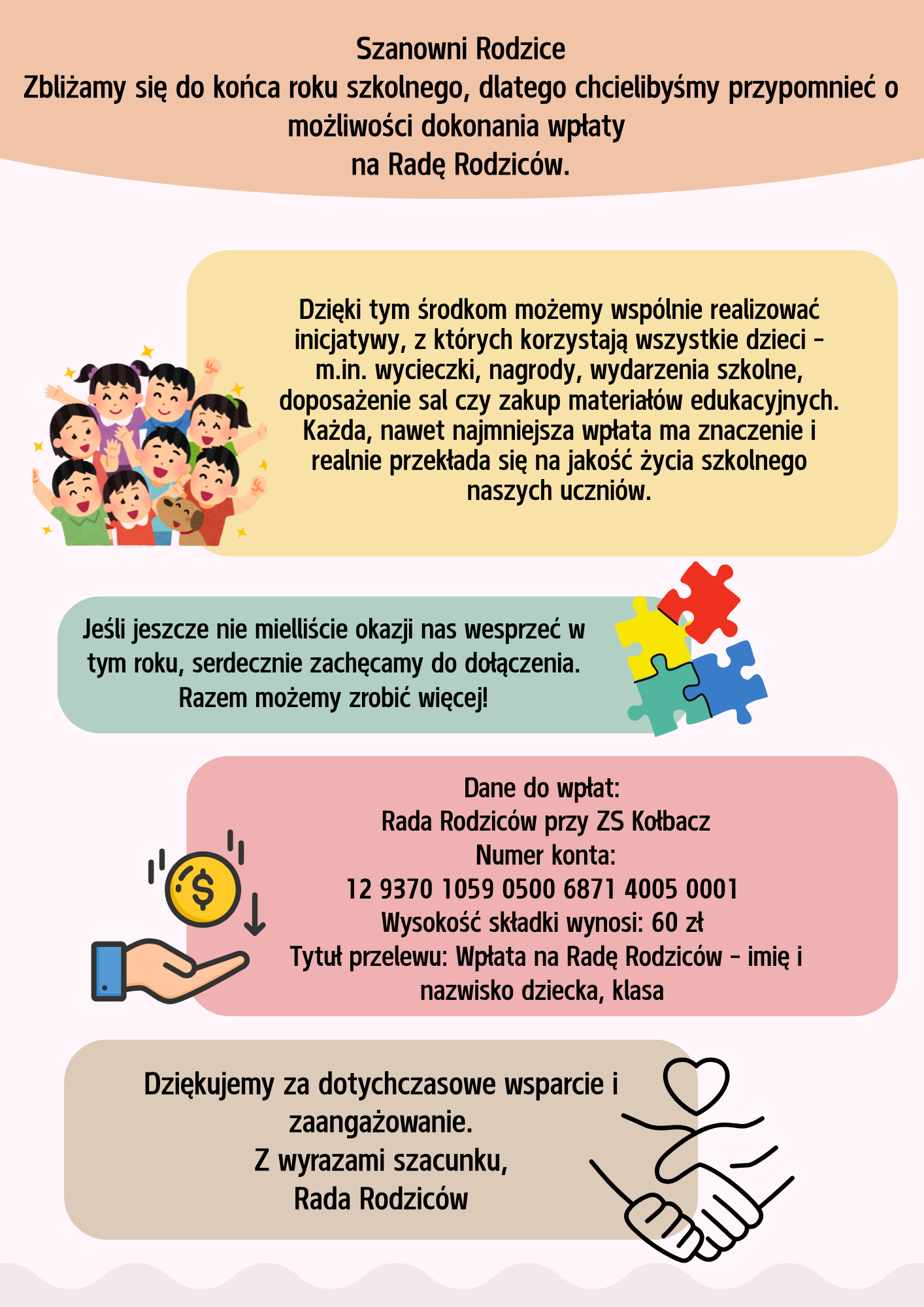 . przypomnienie Rada Rodzicw Maj 2025